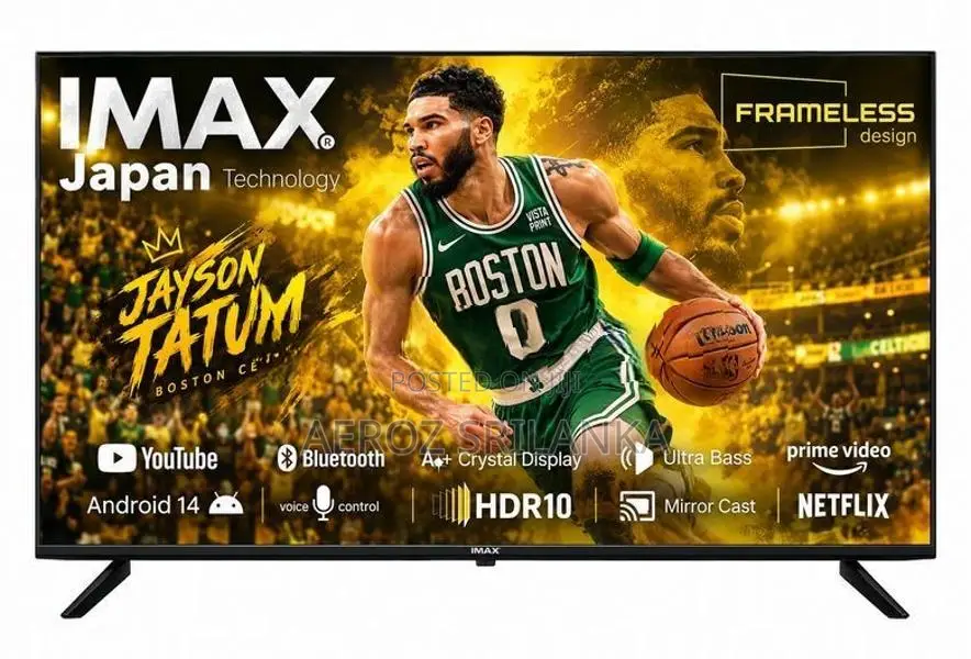 IMAX Smart 55'' UHD Frameless 4K Tv with Voice control