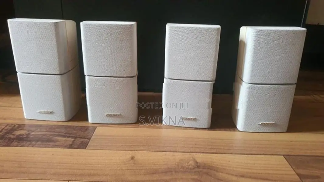 Bose Acoustimass 10 Series Ii With Dual Cube 4pcs White
