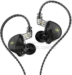 QKZ ZXT HiFi Dual Driver Wired In-Ear Monitor (IEM) Earphones