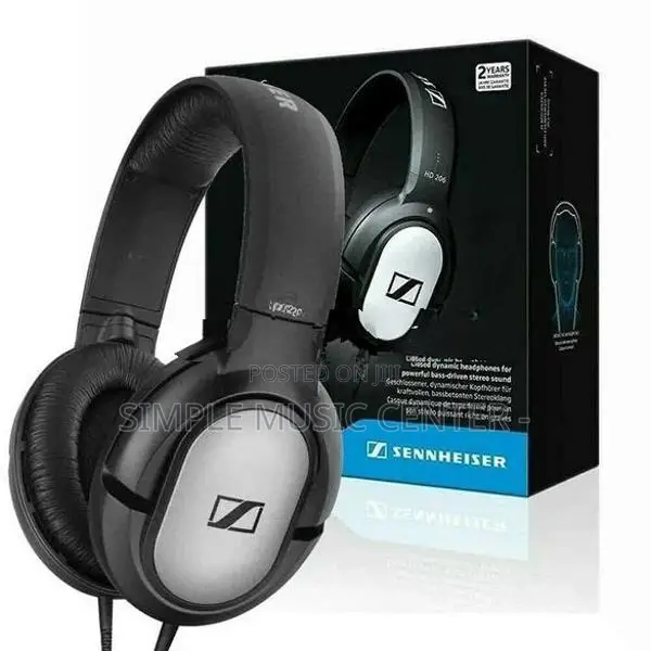 Sennheiser HD 206 Closed-Back Over-Ear Monitoring Headphones