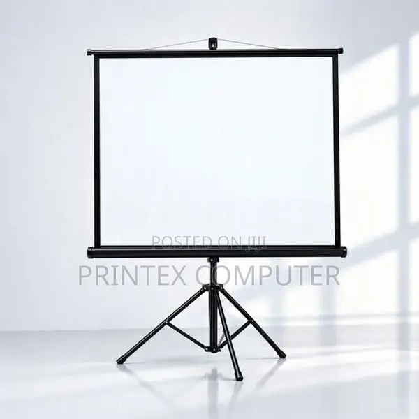 Eco Plus Tripod Projector Screen 8*8 Model: SLJT240