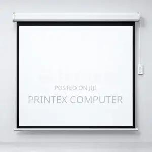 Eco Plus Electric Projector Screen 6*6 SLJE180