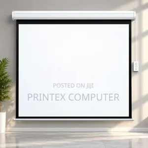 Eco Plus Electric Projector Screen 8*8 SLJE240