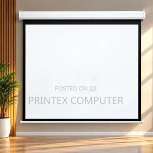 Eco Plus Manual Projector Screen 8*8 Model: SLJM240