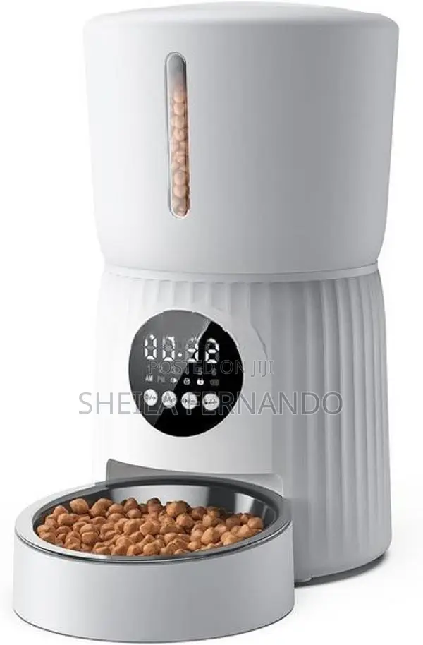 High Quality Automatic Cat Feeder 4L With Timer Voice Recording