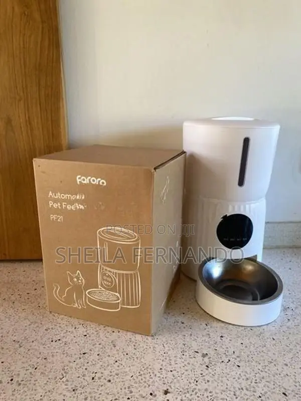 High Quality Automatic Cat Feeder 4L With Timer Voice Recording