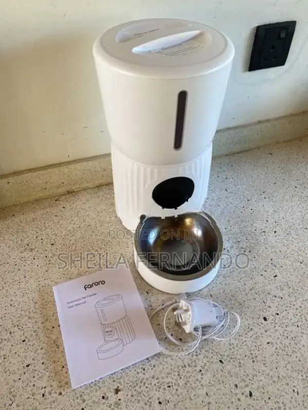 High Quality Automatic Cat Feeder 4L With Timer Voice Recording