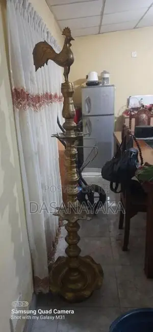 Brass Lamp, Flower Vase (පිත්තලl පහන / පිත්තල මල් වාස්)