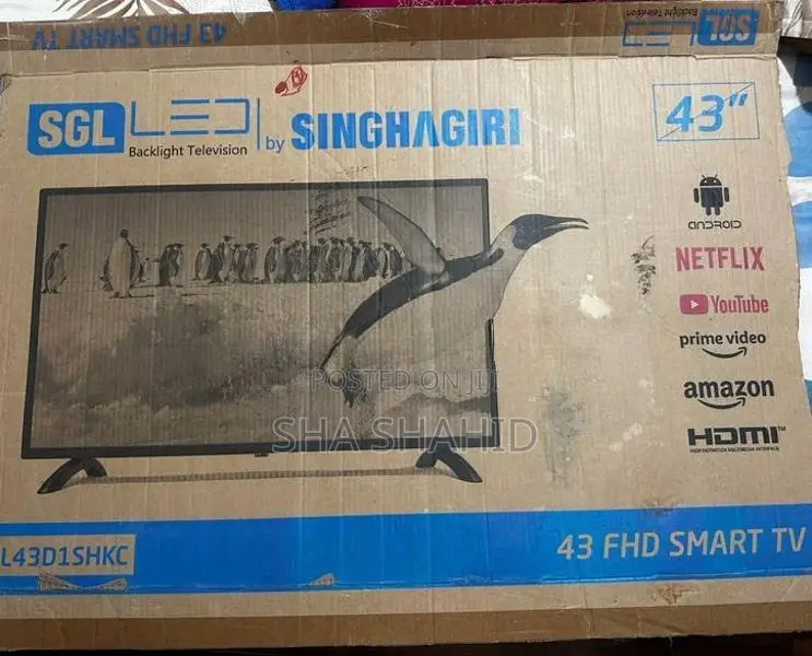 LED"43" Inch Smart TV