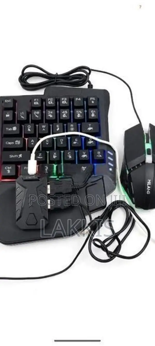 Gaming Keyboard with Mouse