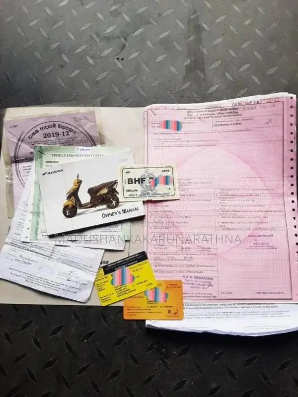 Honda Dio 2018 Motorbike (Used)