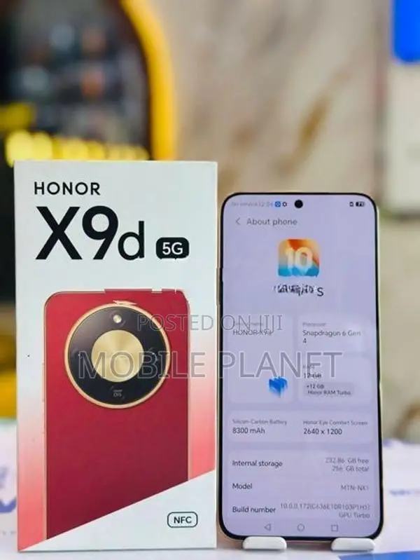 Honor X9D 5G 12GB 256GB (Brand New)