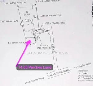 14.65 Perch Residential Bare Land for Sale in Pannipitiya Kalalgoda
