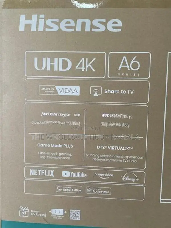 Hisense 43inch 4K UHD Tv