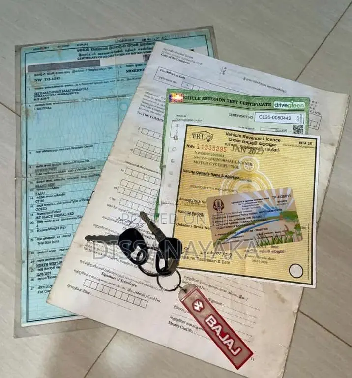 Bajaj CT-100 2007 Motorbike (Used)