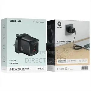 Green Lion G-Charge Series 35W Dual Port Wall Charger