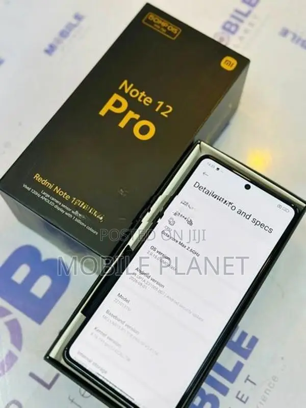 Xiaomi Redmi Note 12 Pro 5G 8GB 256GB (Used)