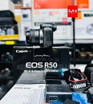 Canon EOS R50 4K Mirrorless Camera Full Set