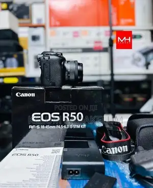 Canon EOS R50 4K Mirrorless Camera Full Set