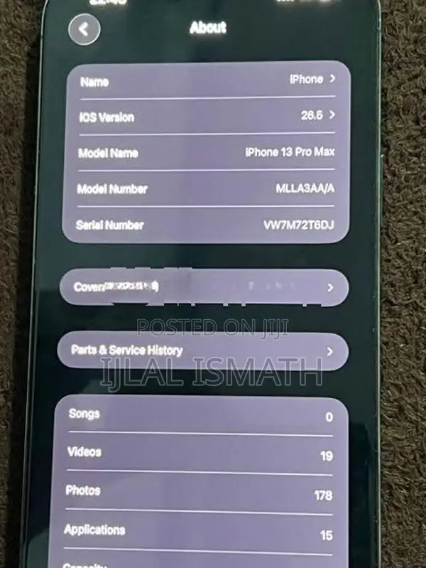 Apple iPhone 13 Pro Max (Used)