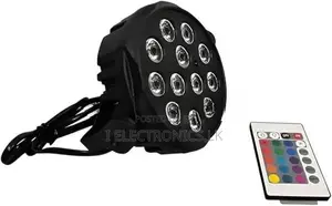 Led Slim Mini Par Stage Light 12 LEDs Multi Color