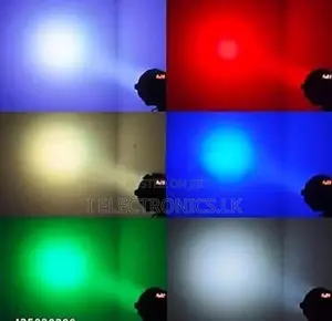 Led Slim Mini Par Stage Light 12 LEDs Multi Color