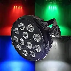 Led Slim Mini Par Stage Light 12 LEDs Multi Color