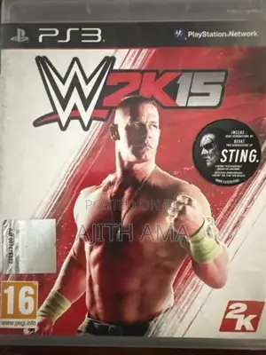 WWE 2k15 : PS3 CD