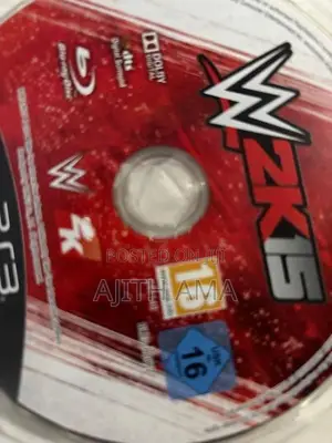 WWE 2k15 : PS3 CD