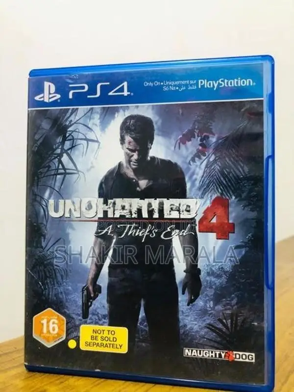 Uncharted 4 PS4 Game