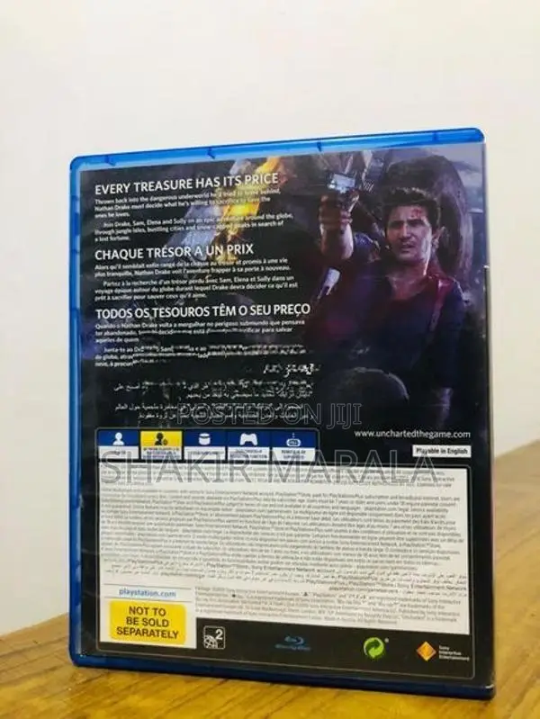 Uncharted 4 PS4 Game