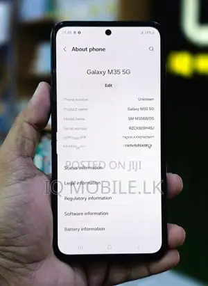 Samsung Galaxy M35 6GB 128GB (Used)