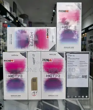 Infinix Hot 70 128GB 6GB RAM (Brand New)