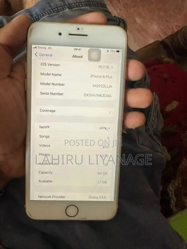 Apple iPhone 8 Plus (Used)