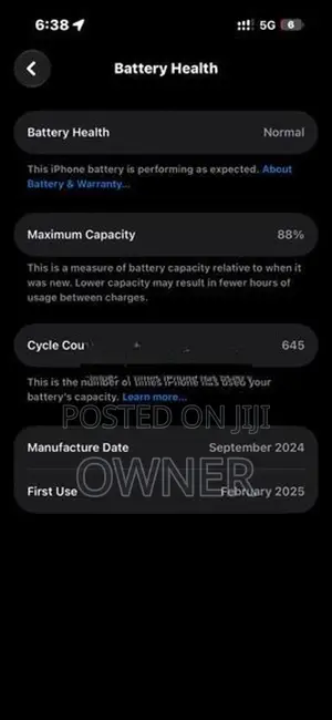 Apple iPhone 15 (Used)