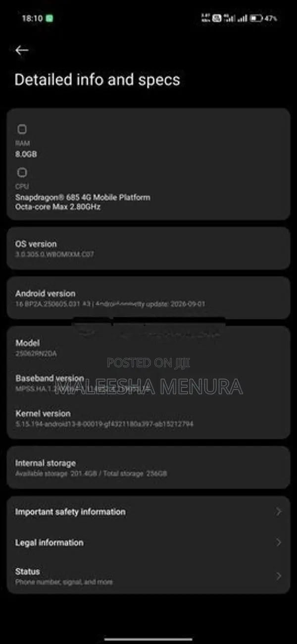 Xiaomi Redmi 15 (Used)