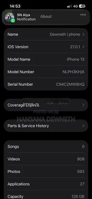 Apple iPhone 13 (Used)