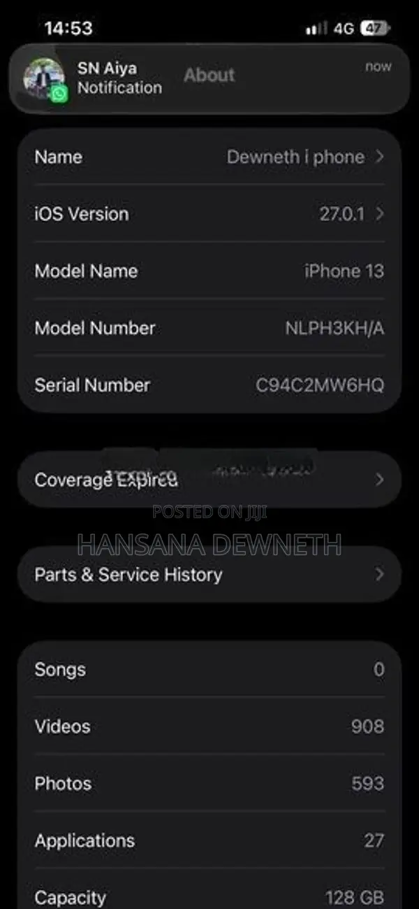 Apple iPhone 13 (Used)