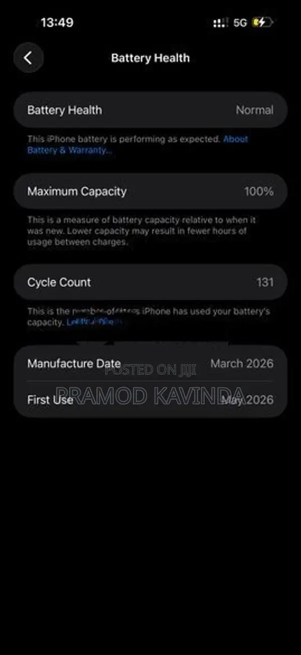 Apple iPhone 17 Pro Max 256GB (Used)