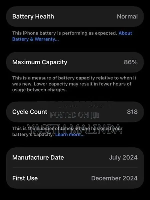 Apple iPhone 15 128GB (Used)