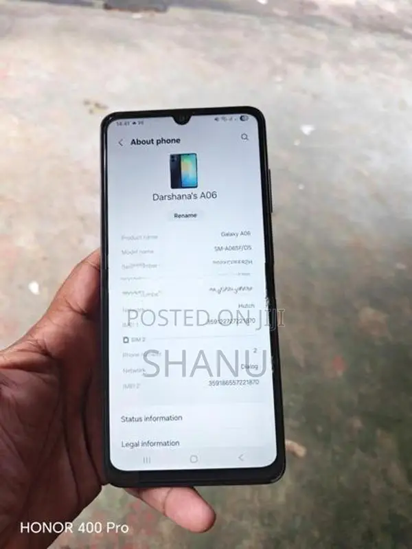 Samsung Galaxy A06 6GB 128GB (Used)