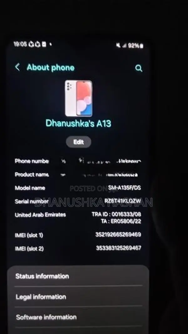 Samsung Galaxy A13 (Used)