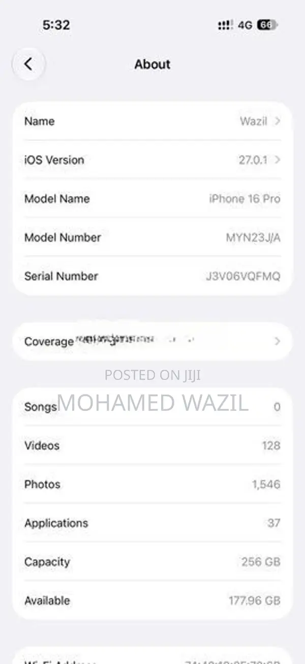 Apple iPhone 16 Pro (Used)
