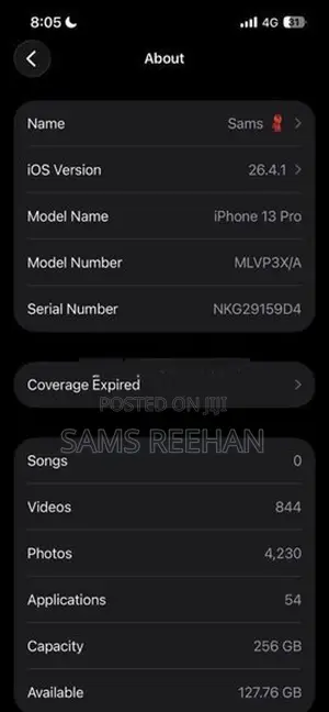 Apple iPhone 13 Pro (Used)