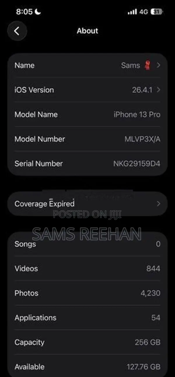 Apple iPhone 13 Pro (Used)