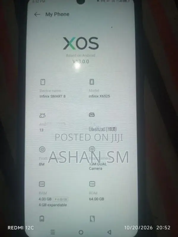 Infinix Smart 8 (Used)