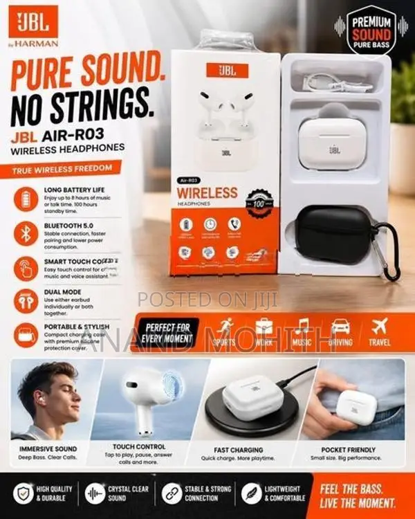 JBL Wireless Bluetooth Earbuds