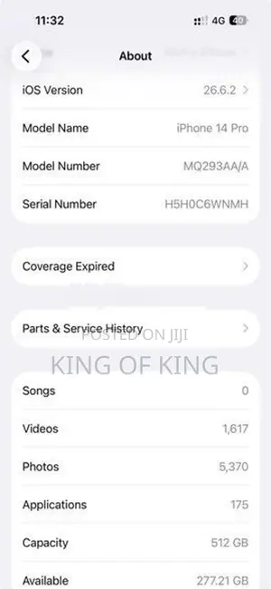 Apple iPhone 14 Pro Purple (Used)