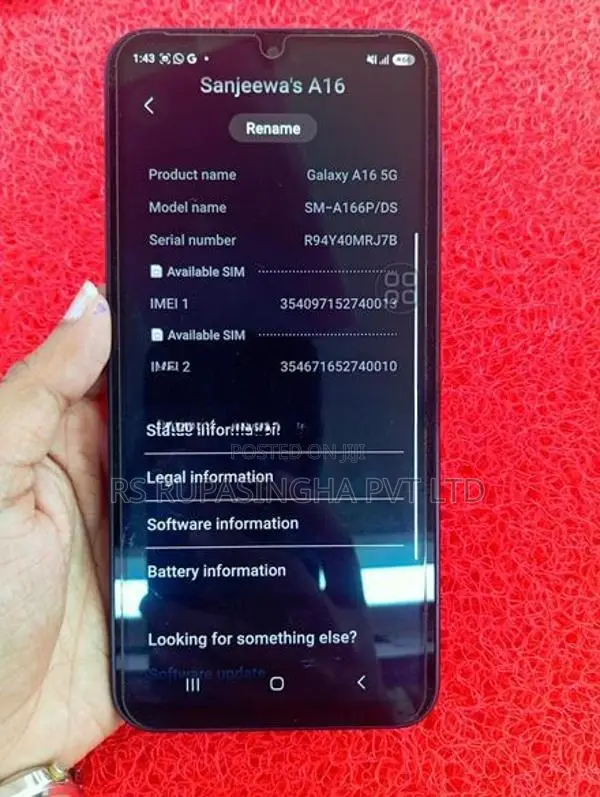 Samsung Galaxy A16 (Used)