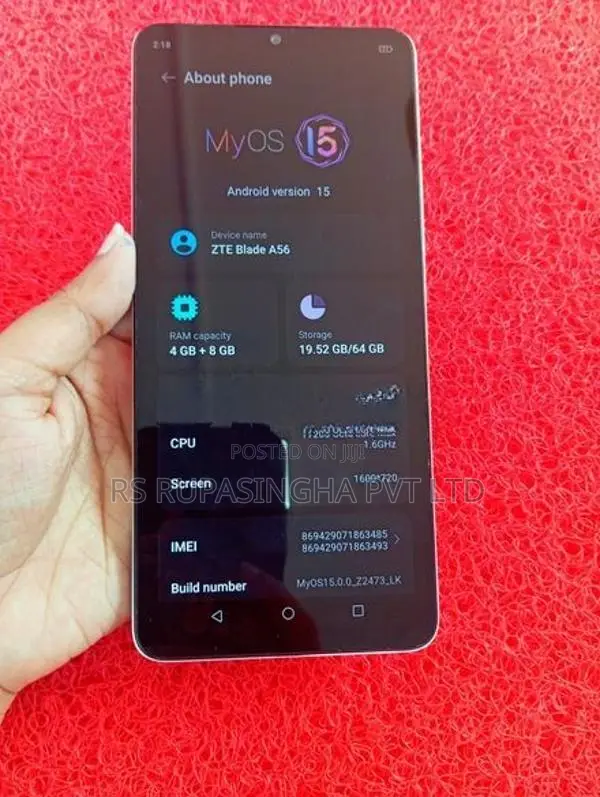 ZTE A56 (4+8GB/64GB) (Used)